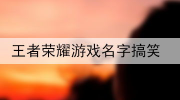 游戏名字大全搞笑,搞笑游戏名字大盘点